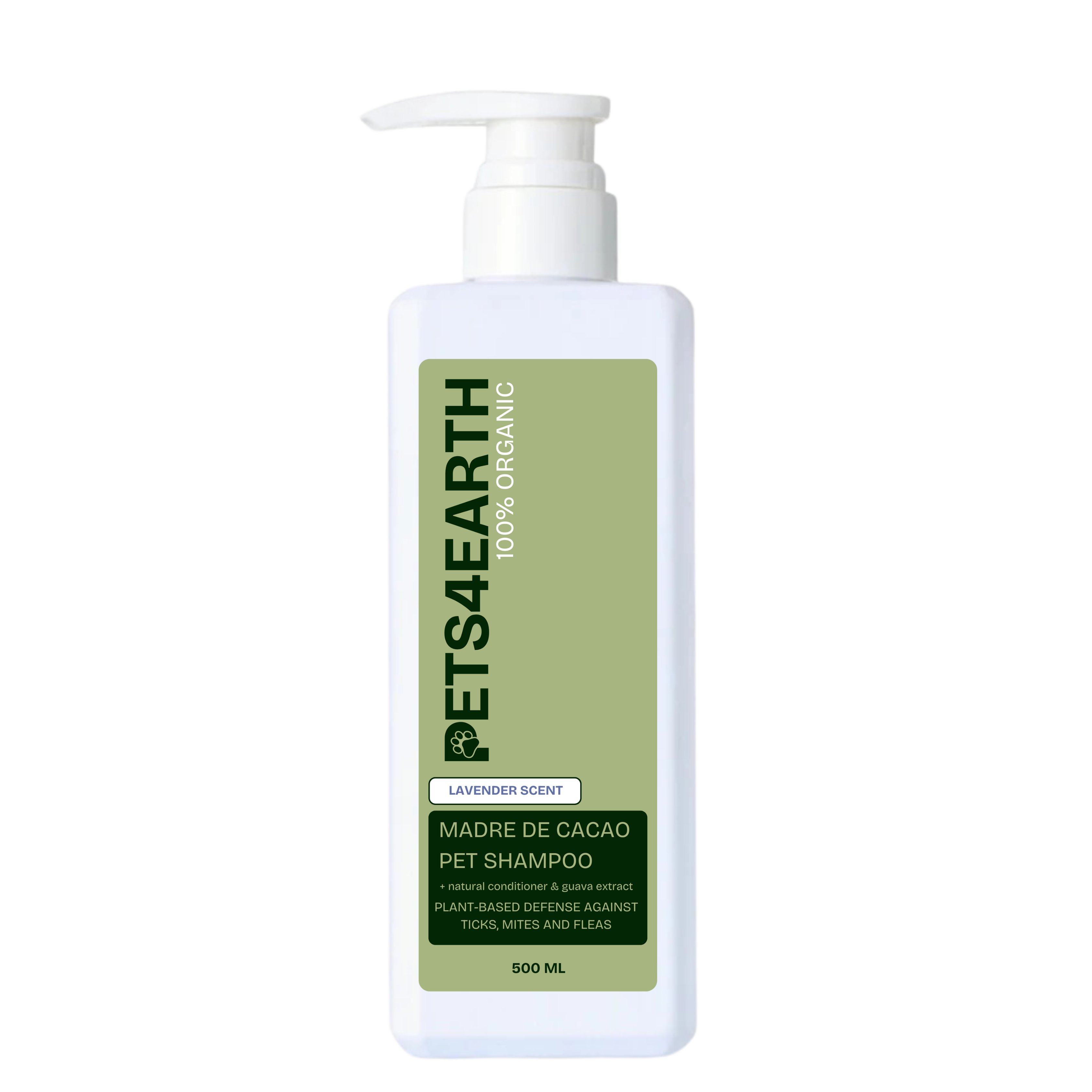 Pets4Earth 100% Organic Madre De Cacao Pet Shampoo & Conditioner