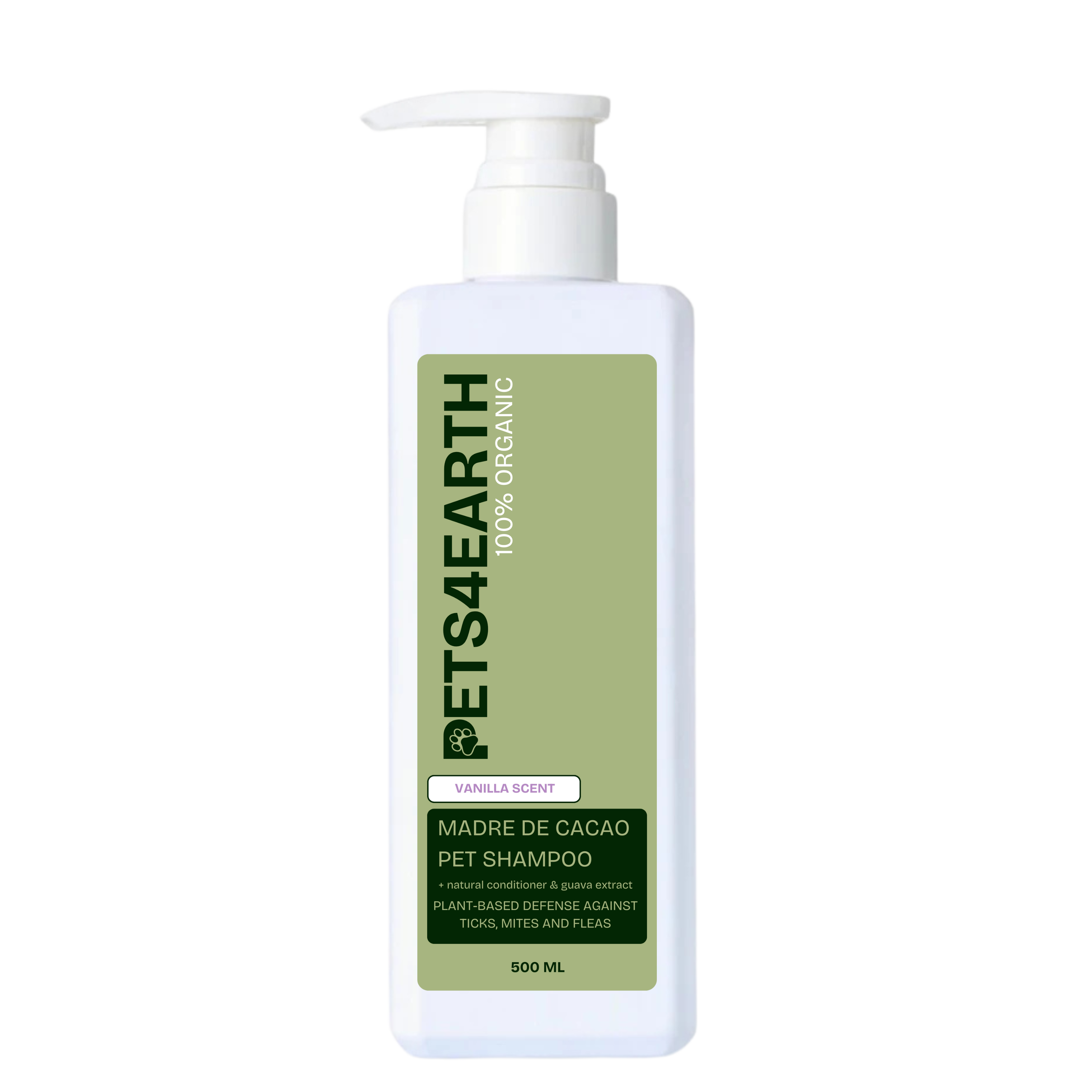 Pets4Earth 100% Organic Madre De Cacao Pet Shampoo & Conditioner