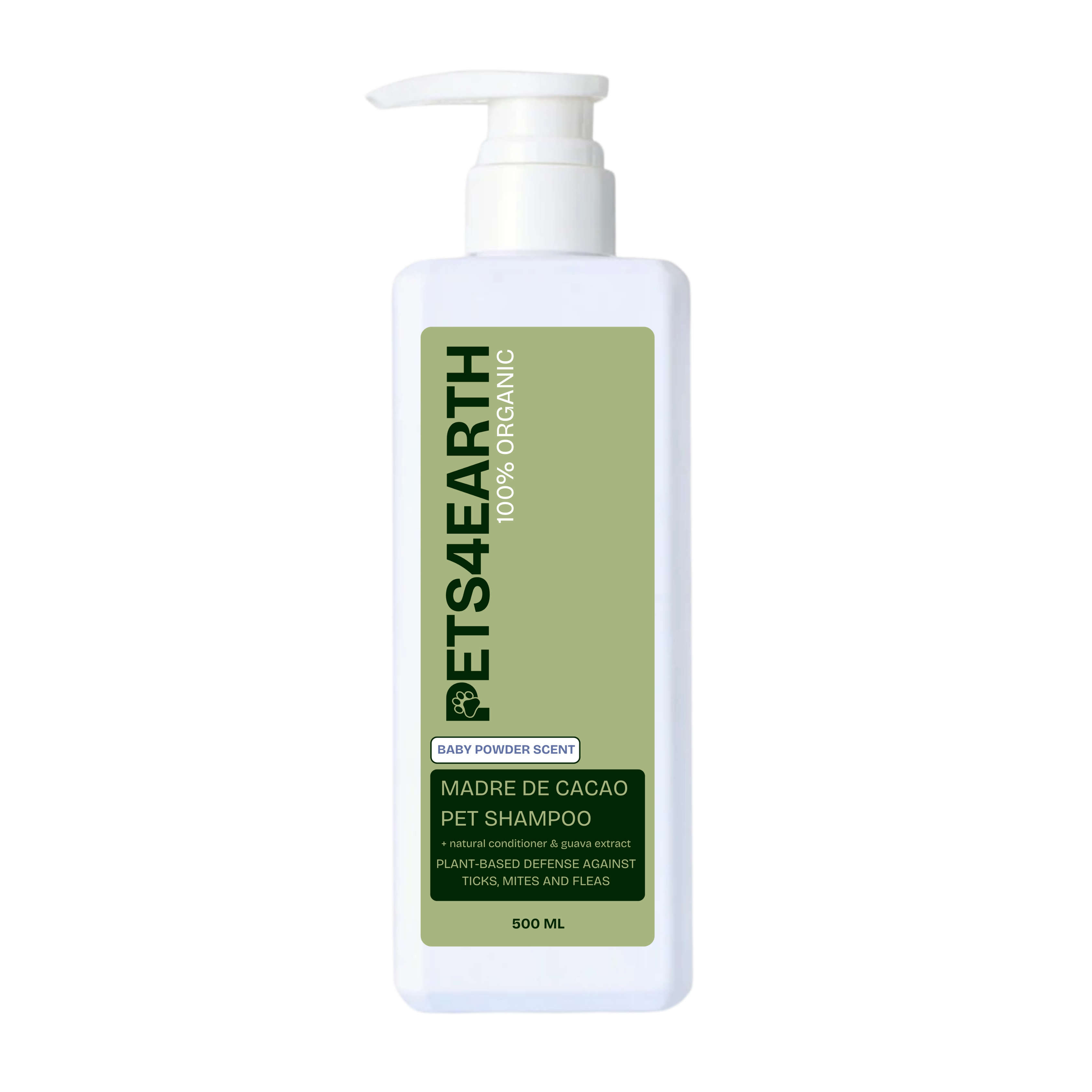 Pets4Earth 100% Organic Madre De Cacao Pet Shampoo & Conditioner